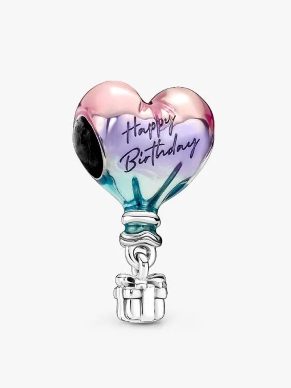 Pandora Hot Air Ballon 'Happy Birthday' Charm